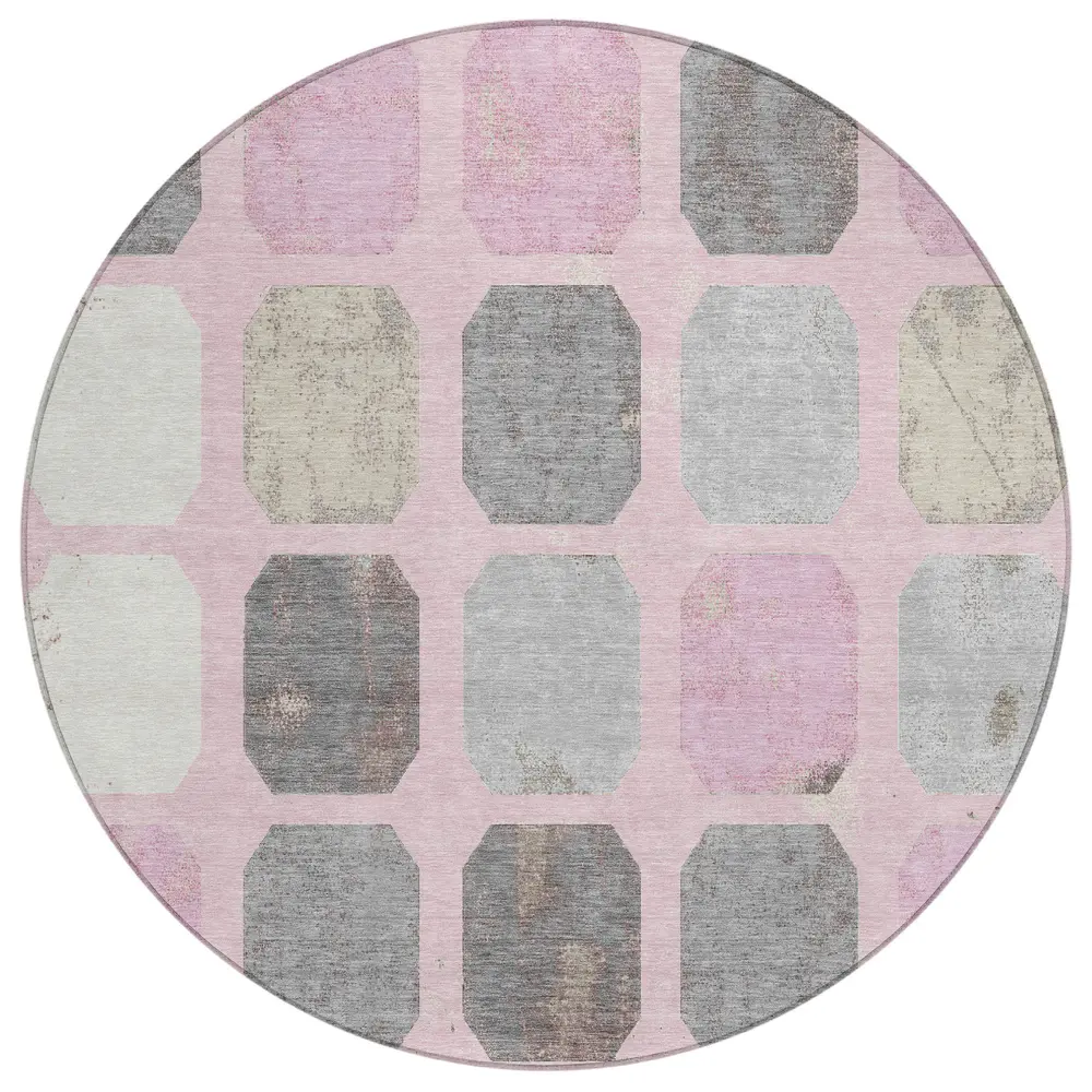 Chantille ACN2182 Pink 8' x 8' Rug