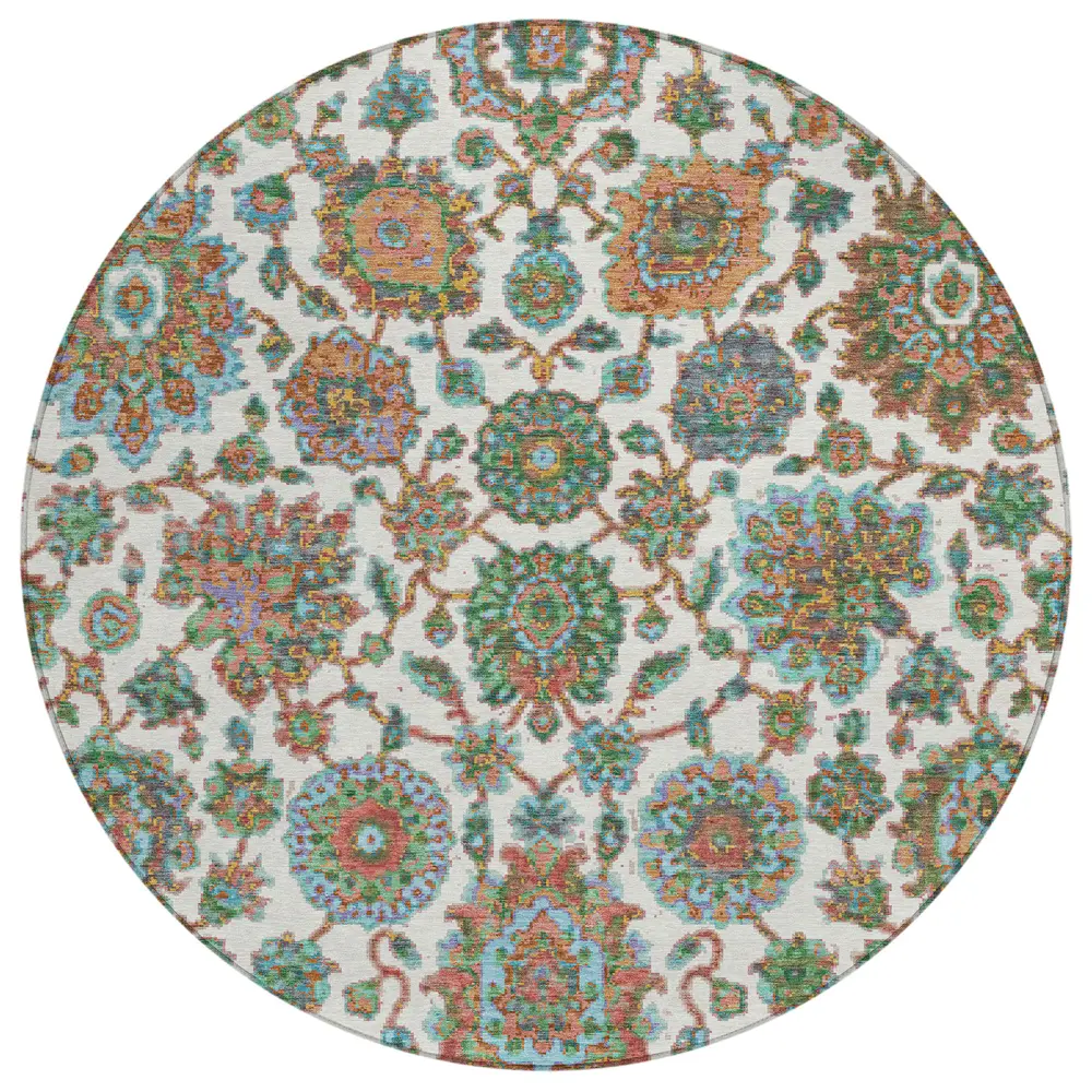 Chantille ACN2187 Coral 8' x 8' Rug