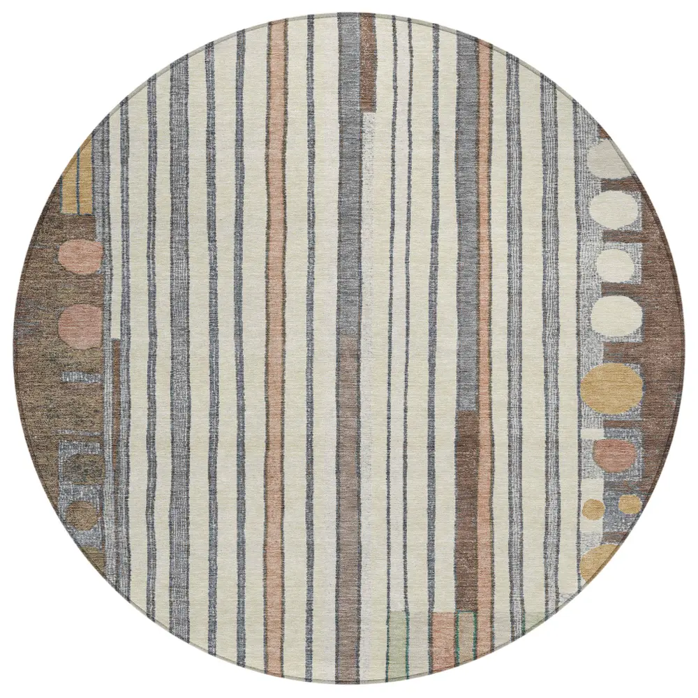 Chantille ACN2189 Brown 8' x 8' Rug