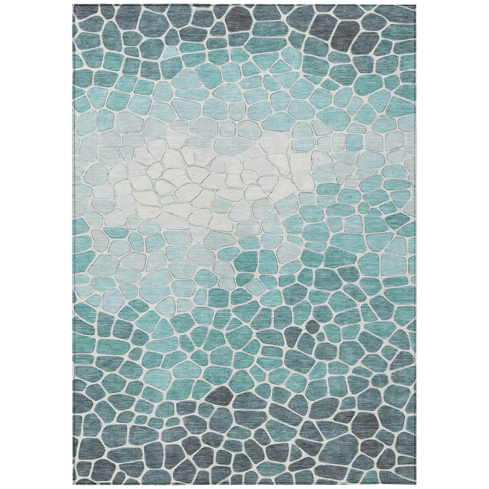 Chantille ACN2190 Teal 5' x 7'6