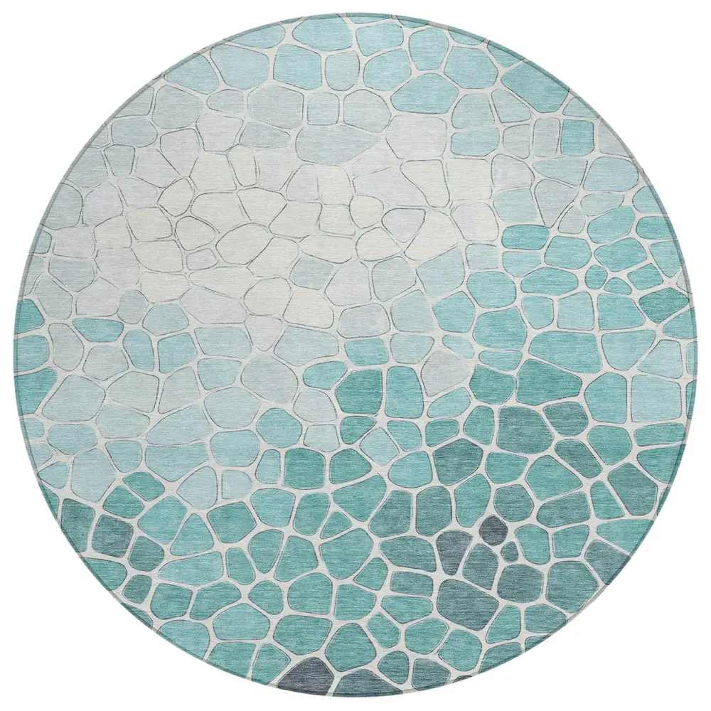 Chantille ACN2190 Teal 8' x 8' Rug