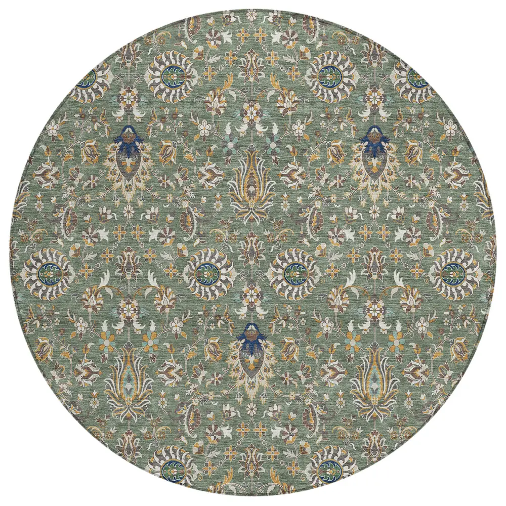 Chantille ACN2192 Green 8' x 8' Rug