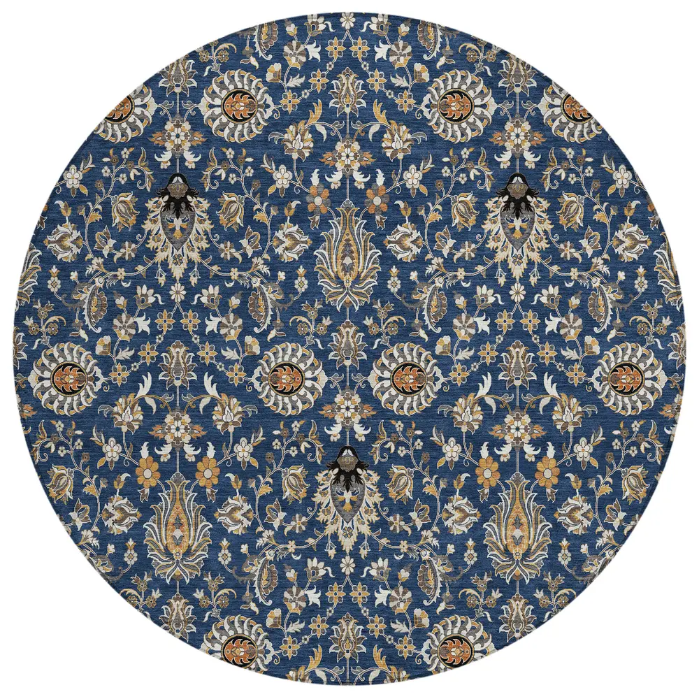 Chantille ACN2192 Navy 8' x 8' Rug