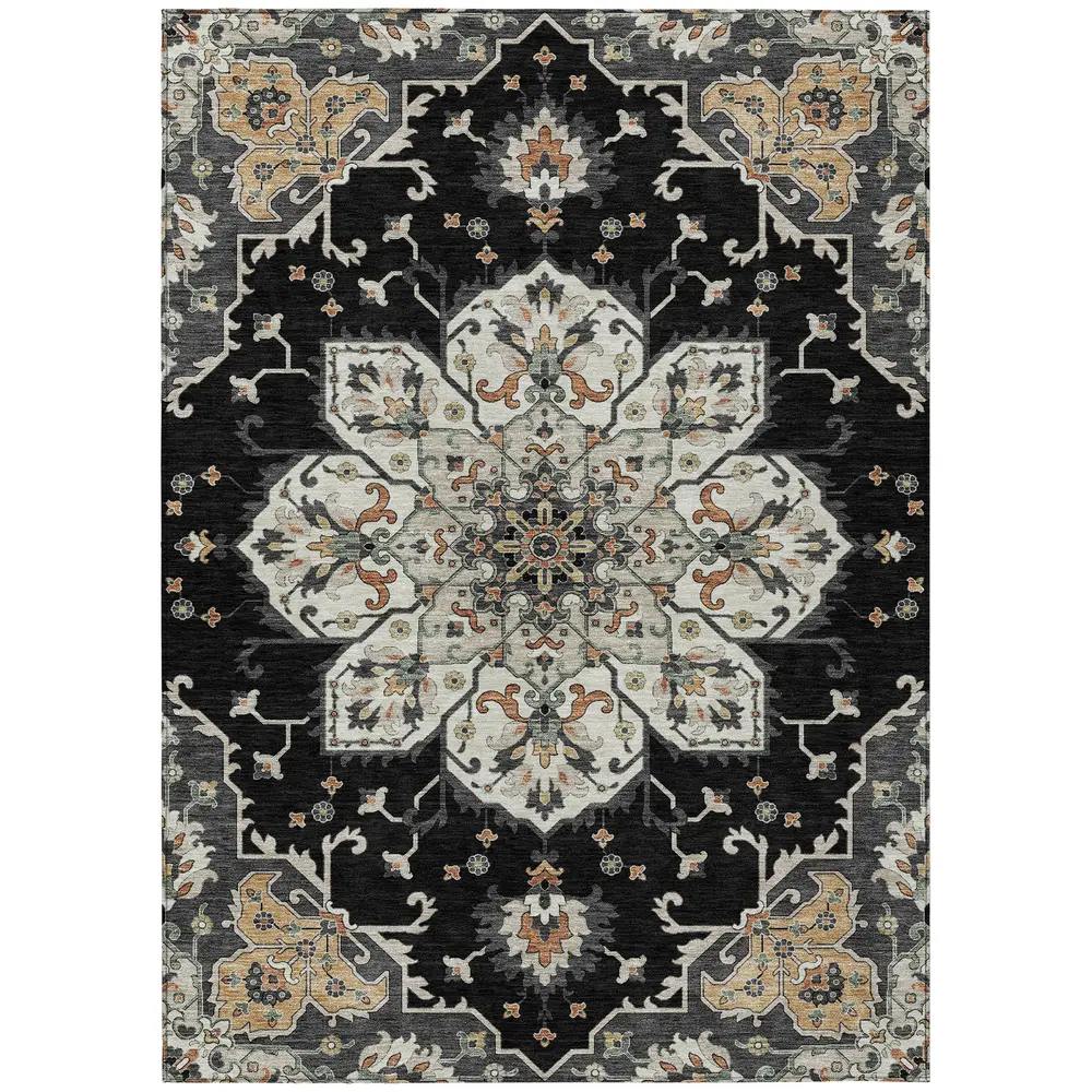 Chantille ACN2194 Black 8' x 10' Rug