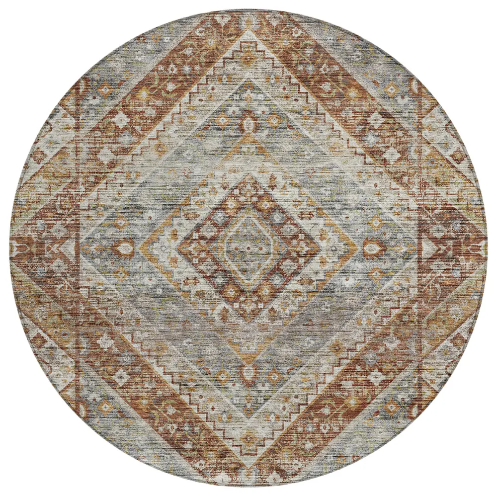 Chantille ACN2195 Paprika 8' x 8' Rug