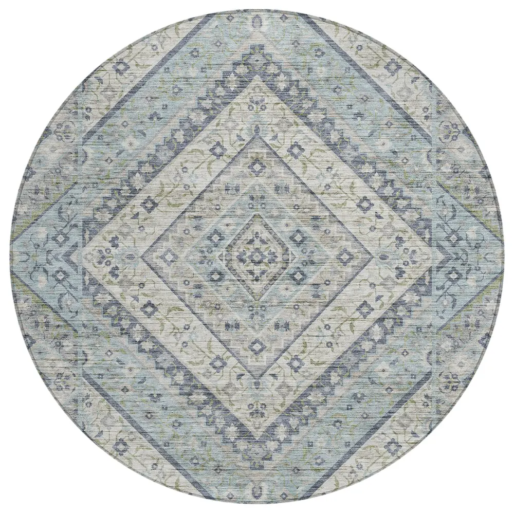 Chantille ACN2195 Sky 8' x 8' Rug