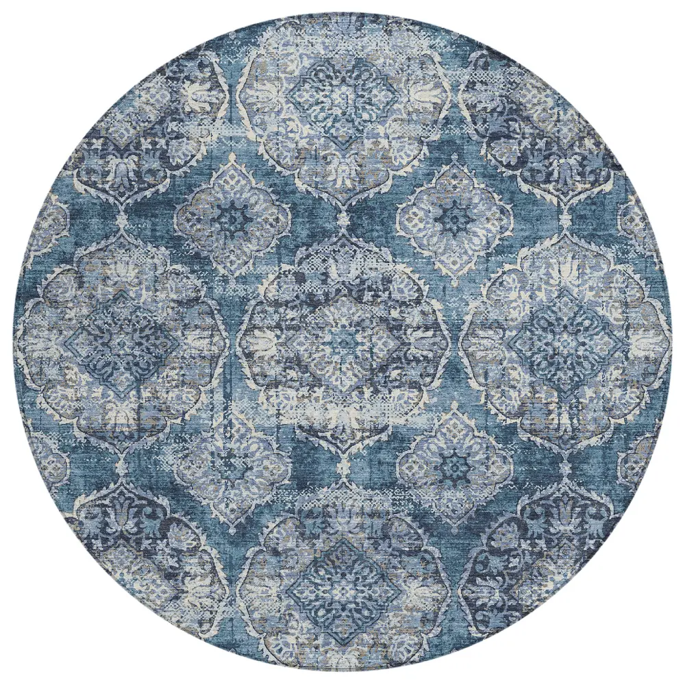 Chantille ACN2196 Denim 8' x 8' Rug