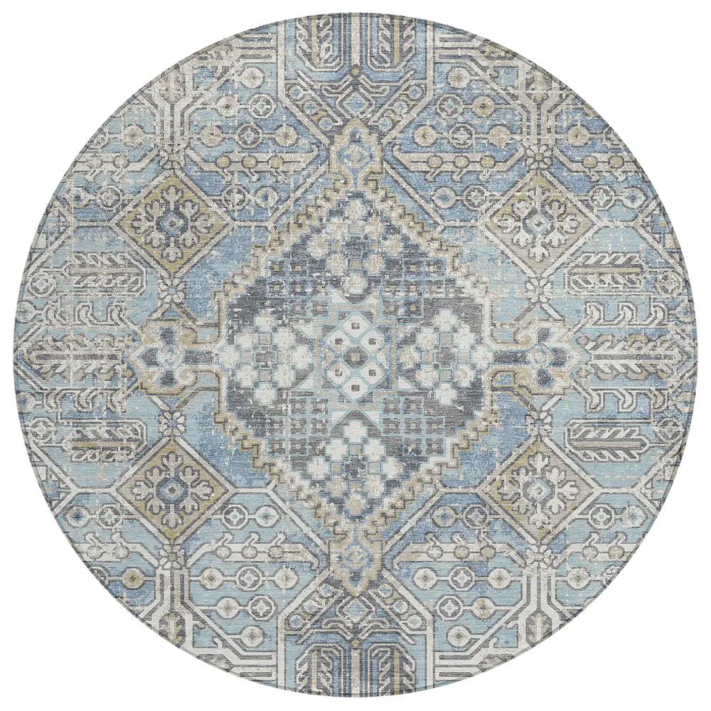 Chantille ACN2197 Sky 8' x 8' Rug