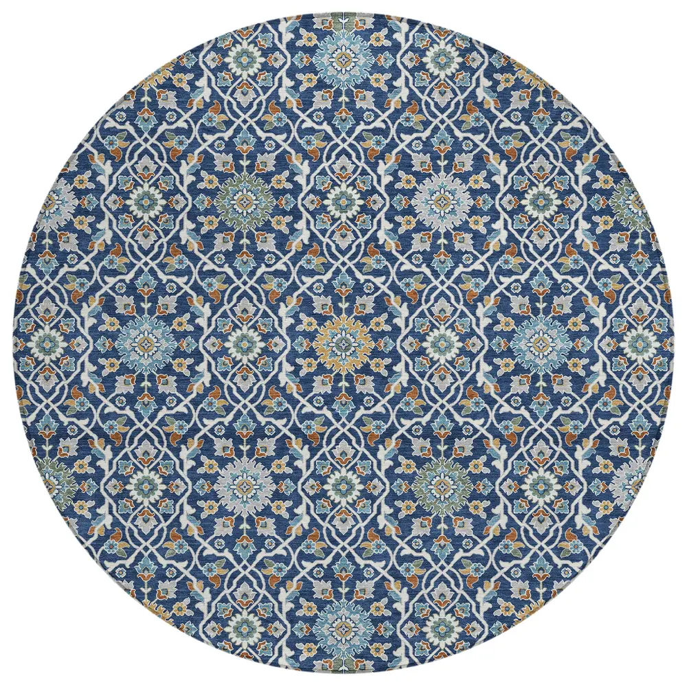 Chantille ACN2199 Navy 8' x 8' Rug