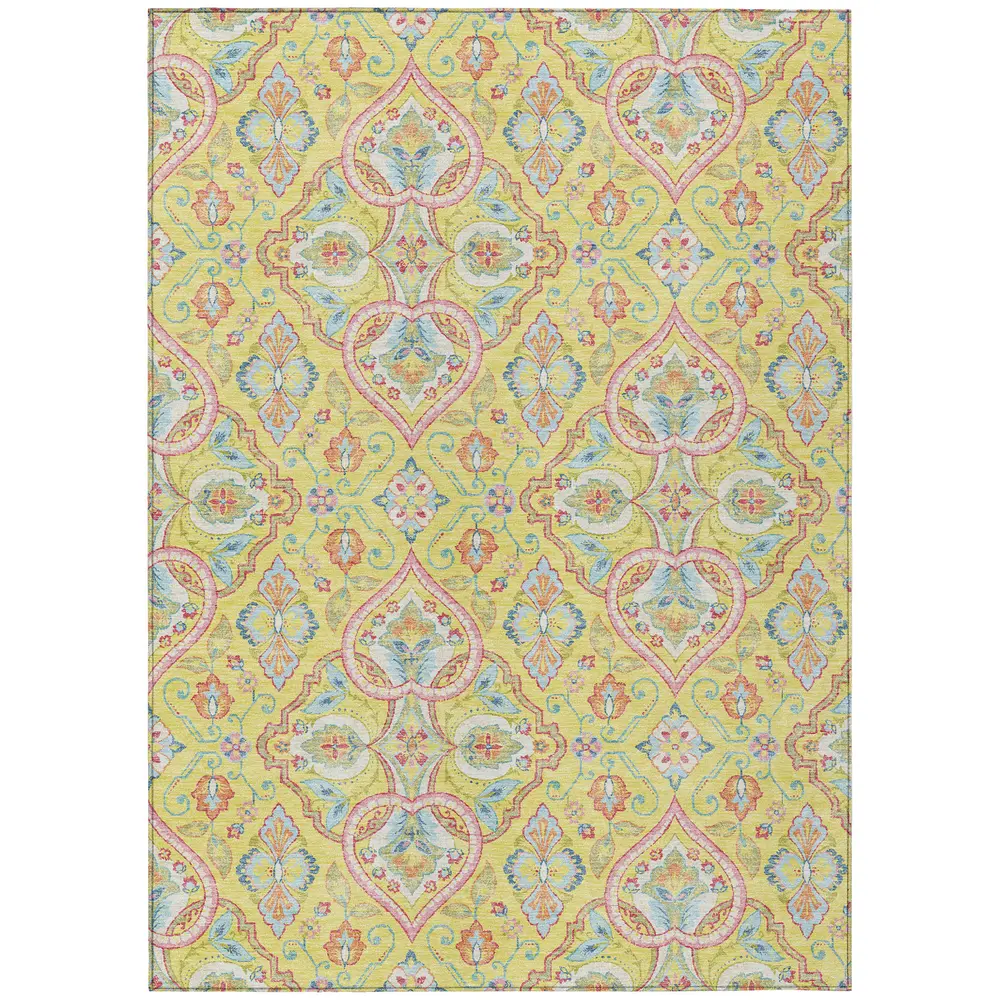 Chantille ACN2207 Yellow 3' x 5' Rug