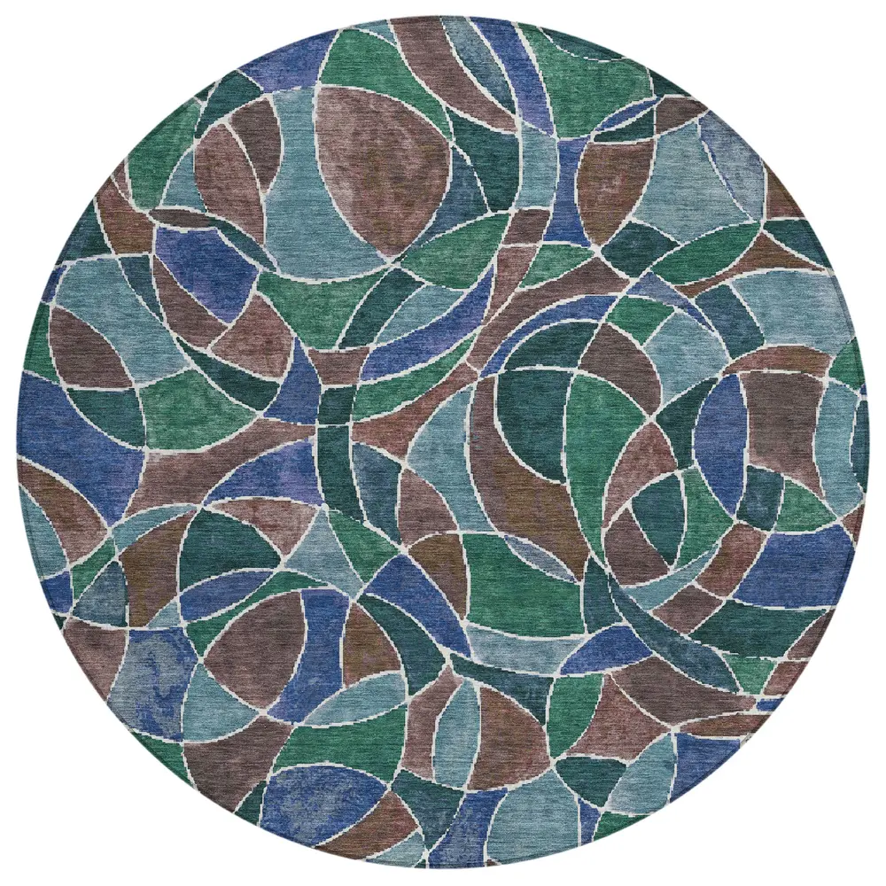 Chantille ACN2208 Blue 8' x 8' Rug