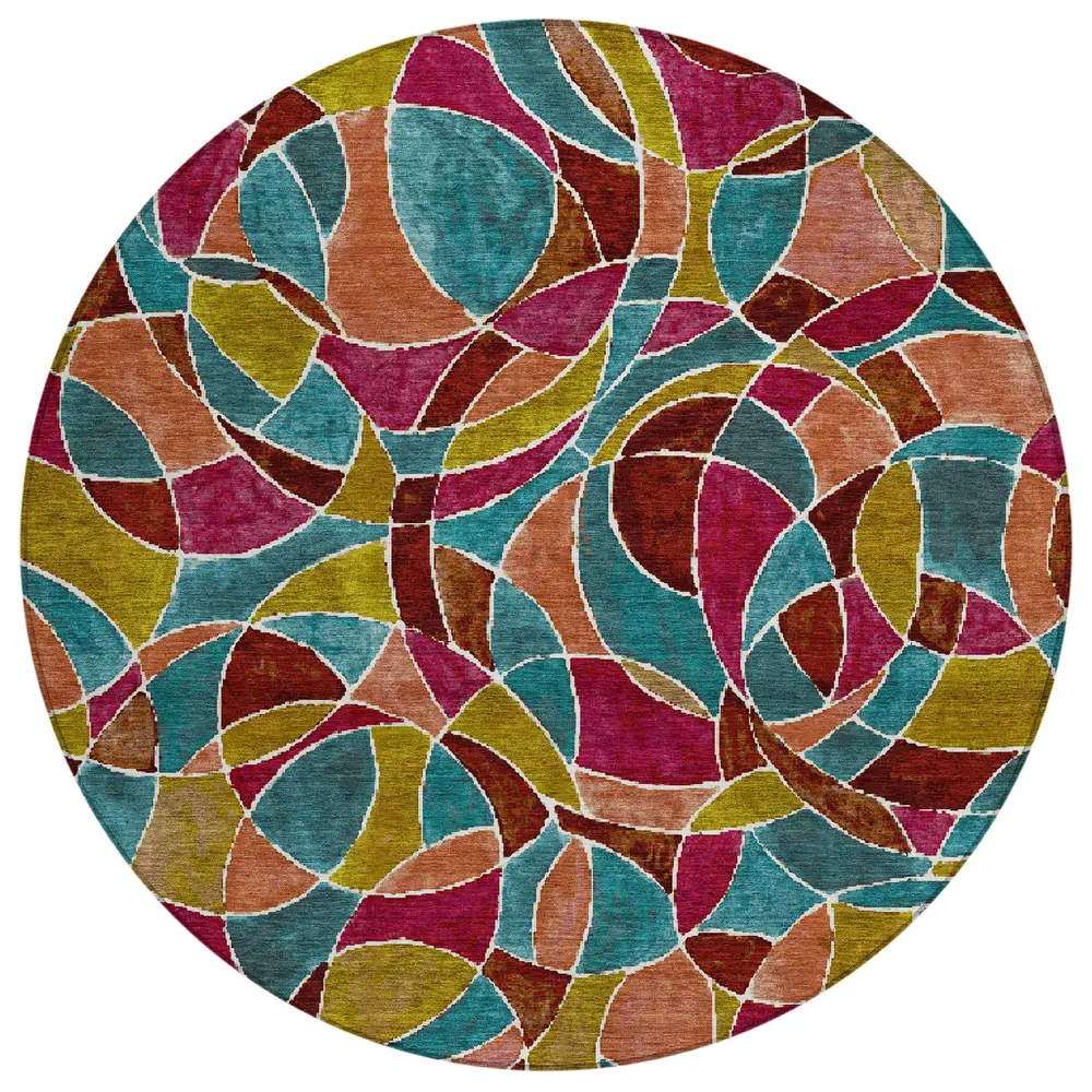 Chantille ACN2208 Merlot 8' x 8' Rug