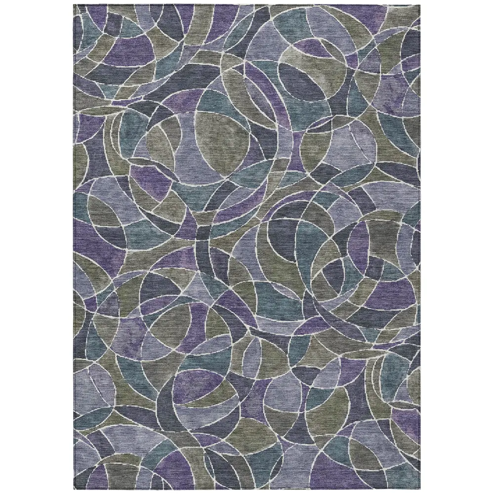 Chantille ACN2208 Purple 5' x 7'6