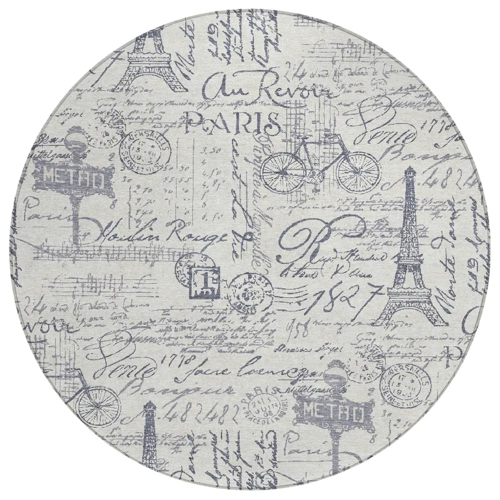 Chantille ACN2209 Ivory 8' x 8' Rug