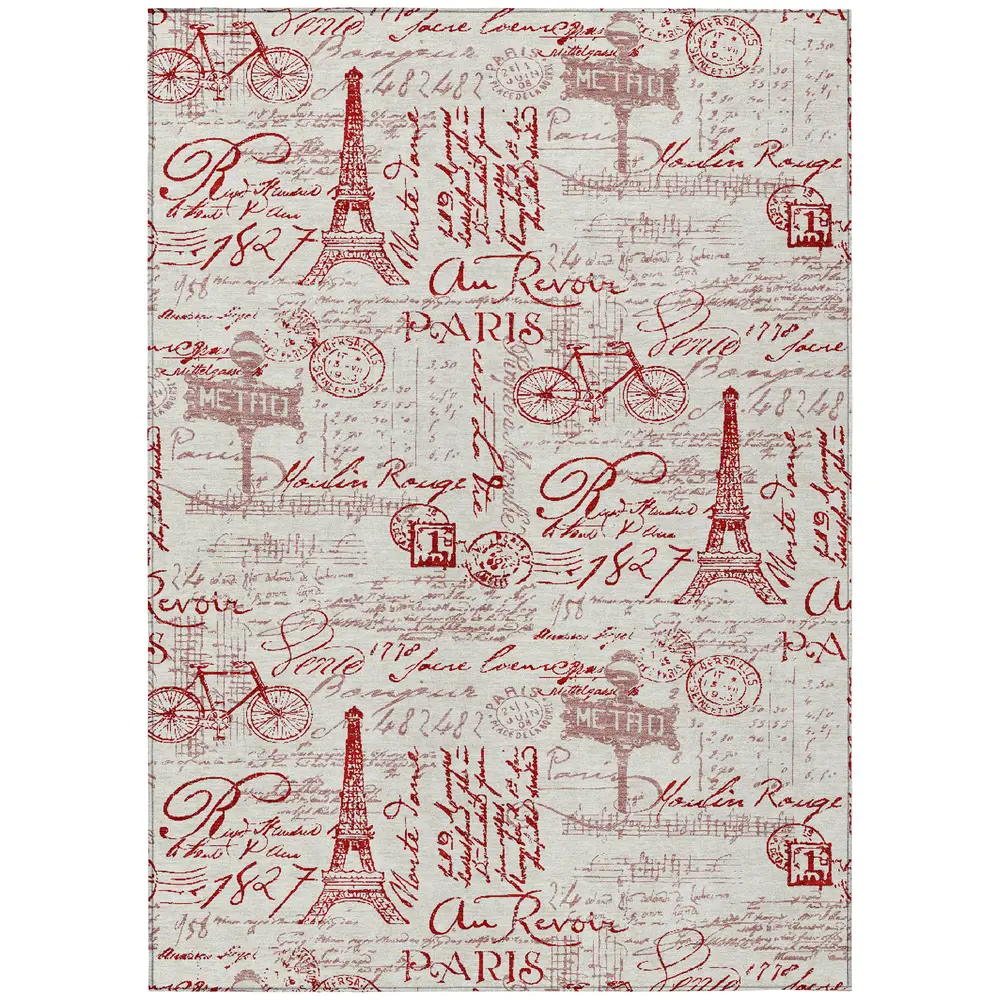 Chantille ACN2209 Red 8' x 10' Rug