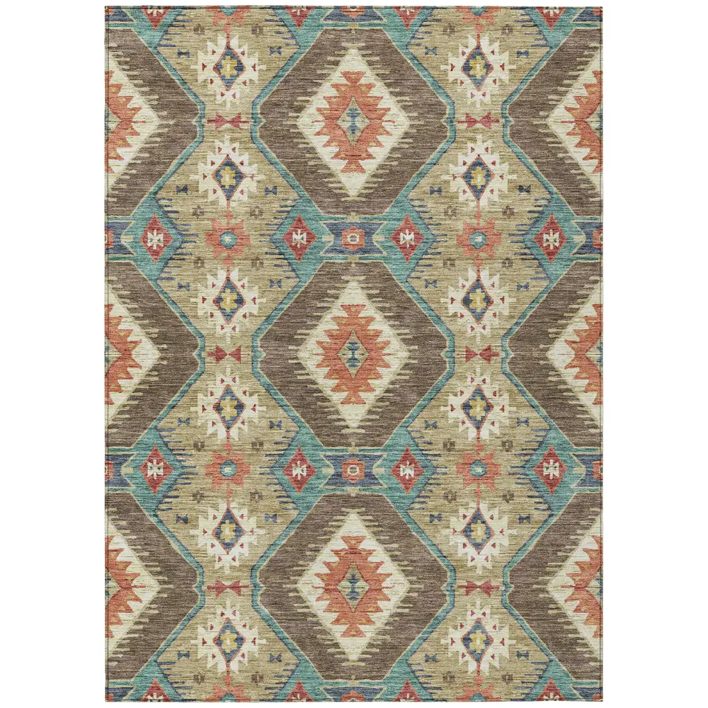 Chantille ACN2210 Khaki 5' x 7'6