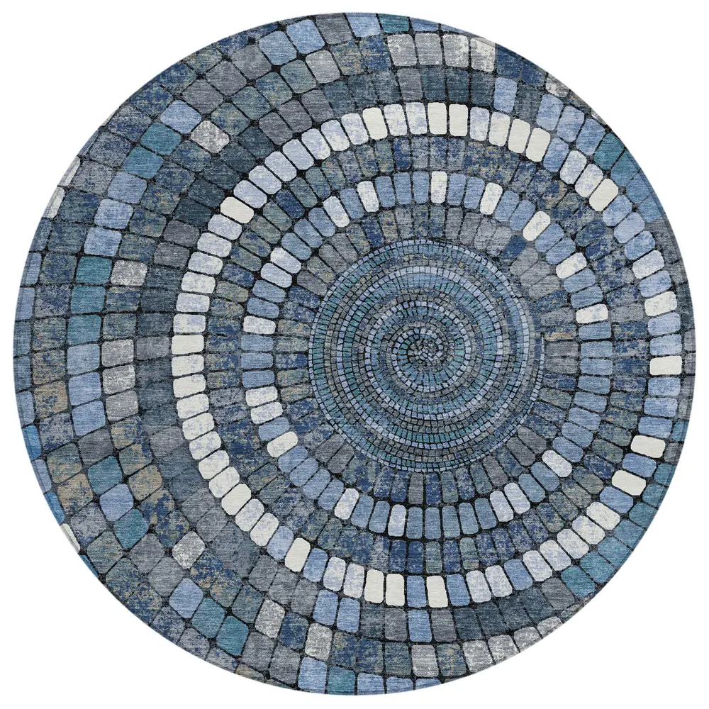 Chantille ACN2216 Navy 8' x 8' Rug