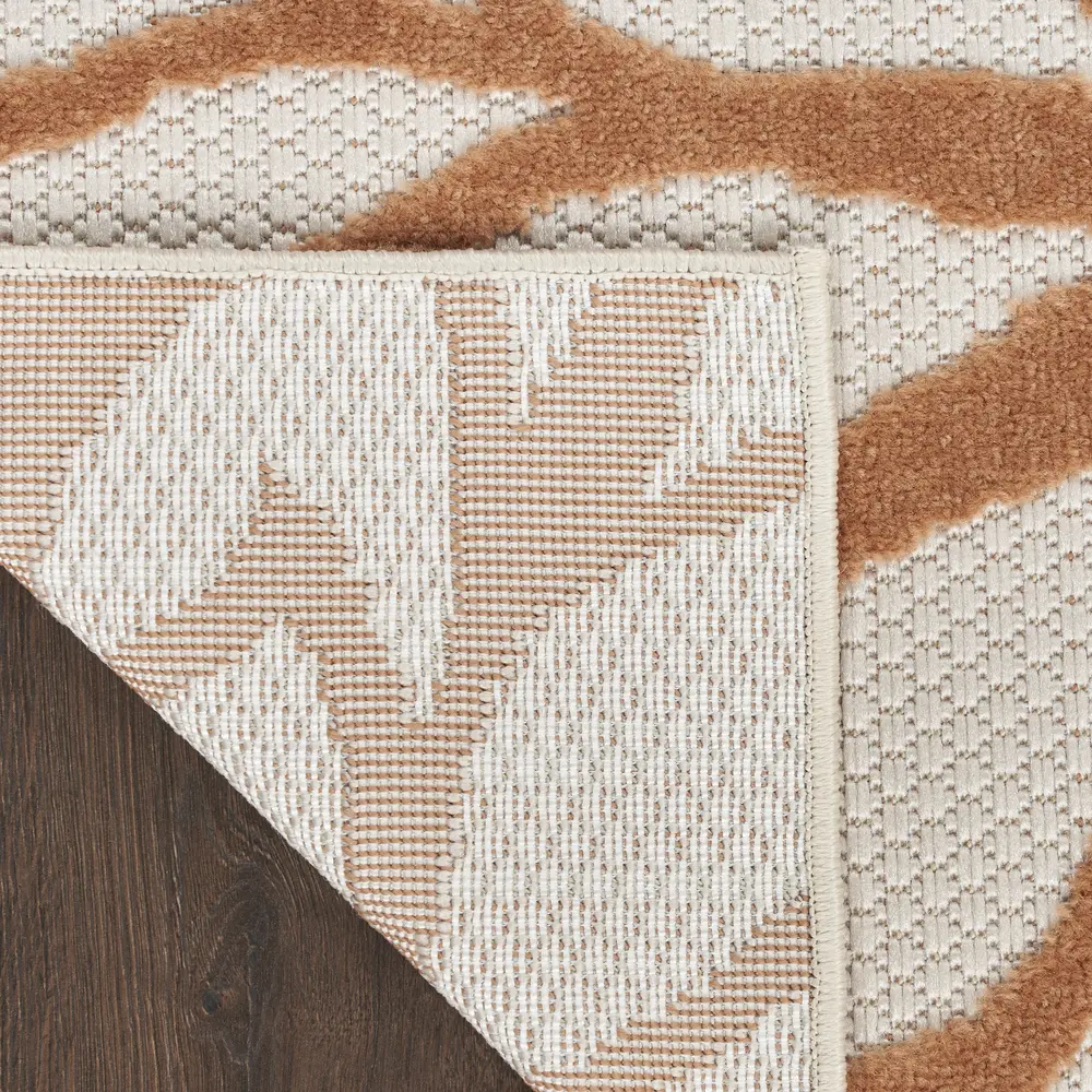 Nourison Aloha 6' x 9' Ivory Multicolor Outdoor Rug