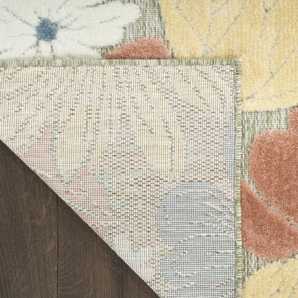 Nourison Aloha 9' x 12' Rose Modern Rug