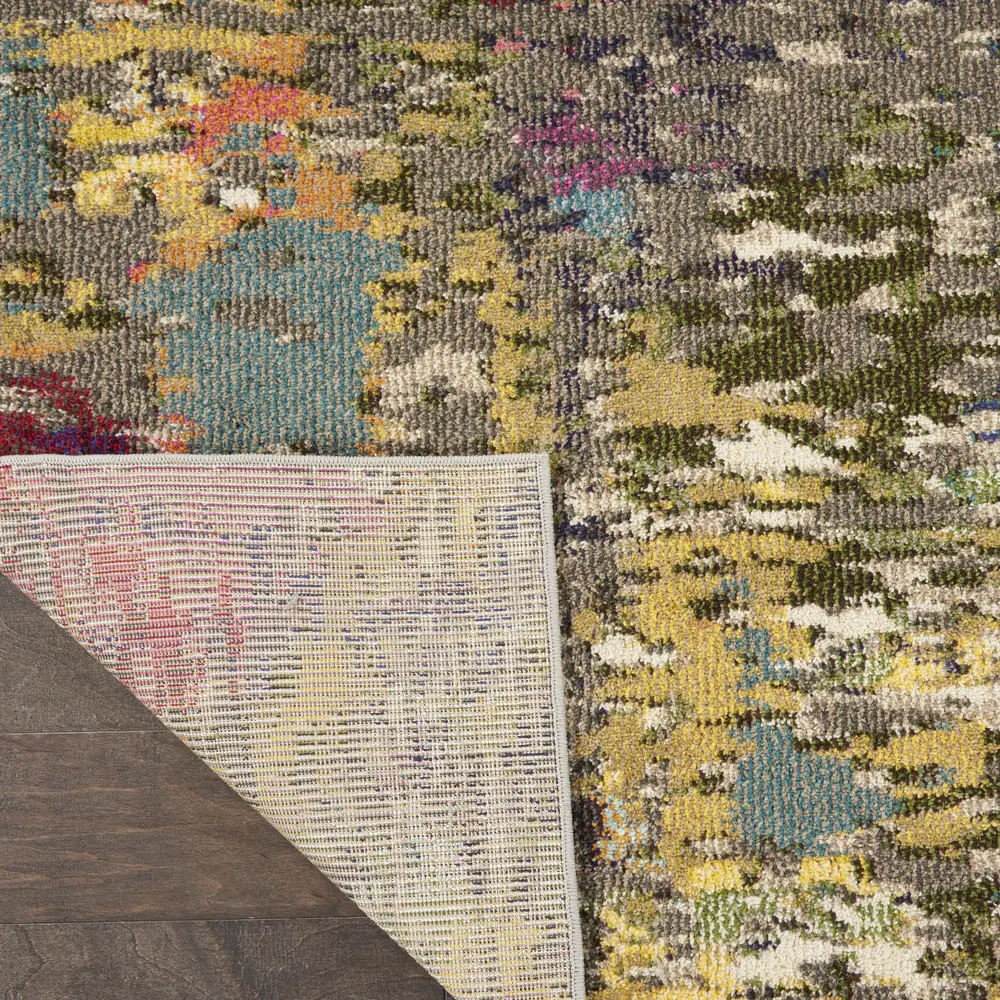 Nourison Celestial 9' x 12' Sunset Modern & Contemporary Indoor Rug