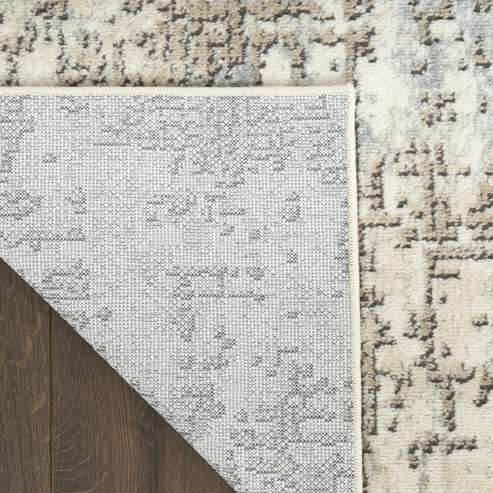 Nourison Concerto 6' x 9' Ivory Beige Modern Indoor Rug