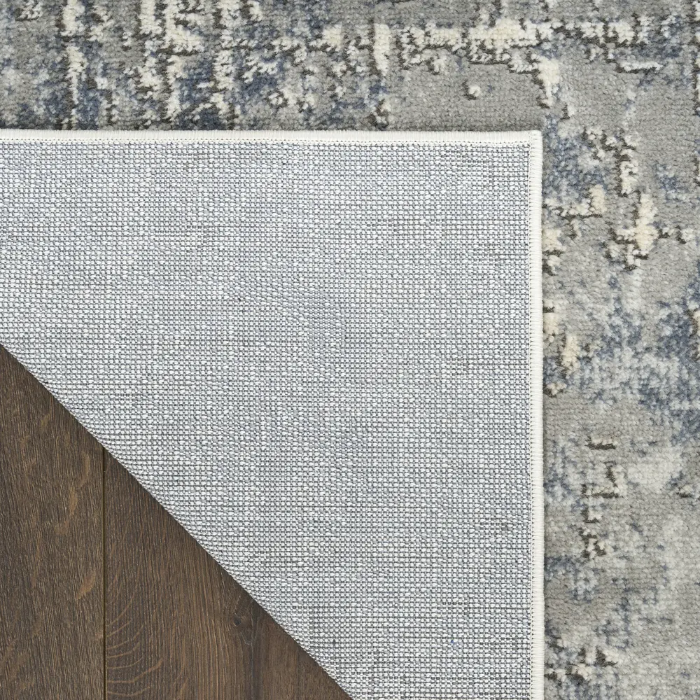 Nourison Concerto 6' x 9' Dark Grey Modern Indoor Rug