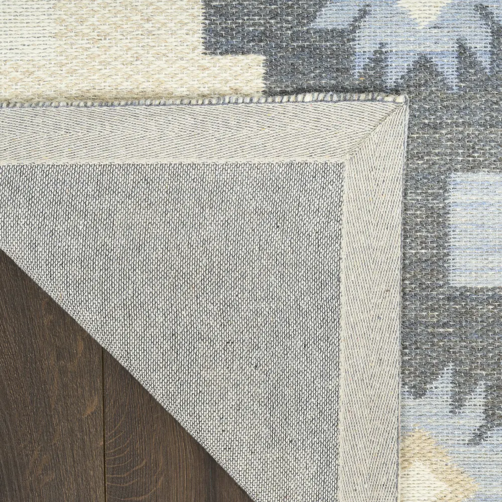 Nourison Copenhagen 5' x 7' Ivory Navy Modern Indoor Rug