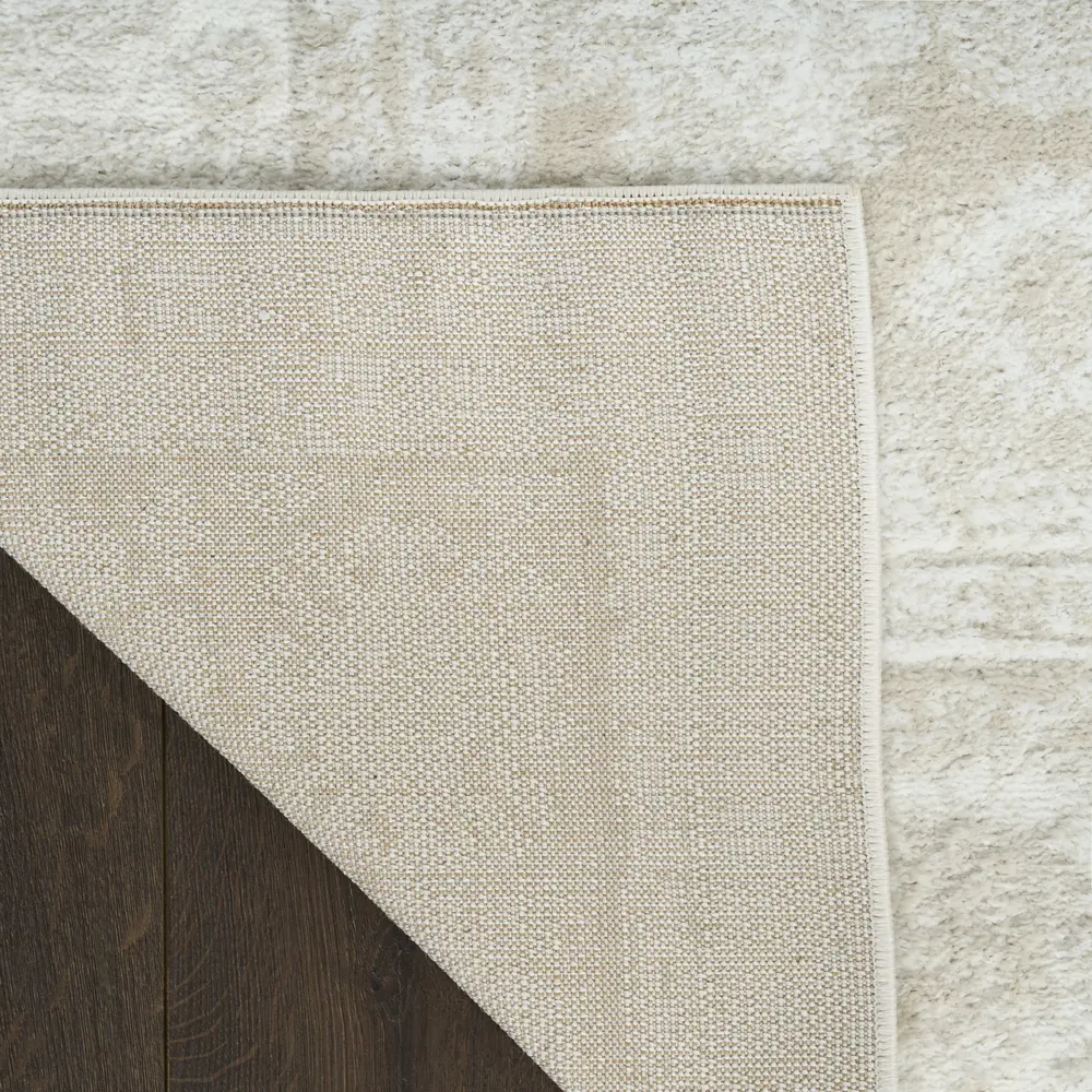 Nourison Dekor 4' x 6' Ivory Beige Vintage Indoor Rug