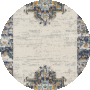 Ivory/Grey/Blue