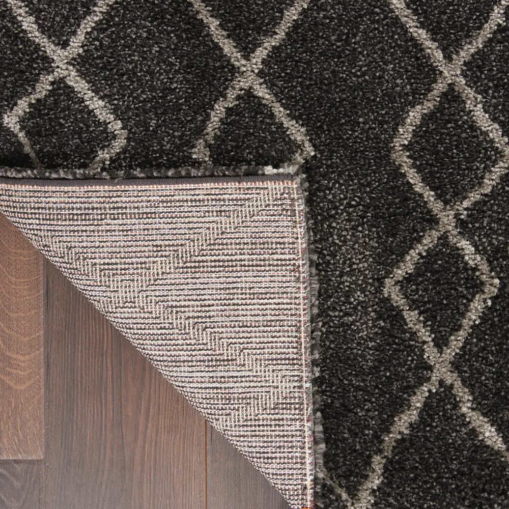 Nourison Geometric Shag 5'3