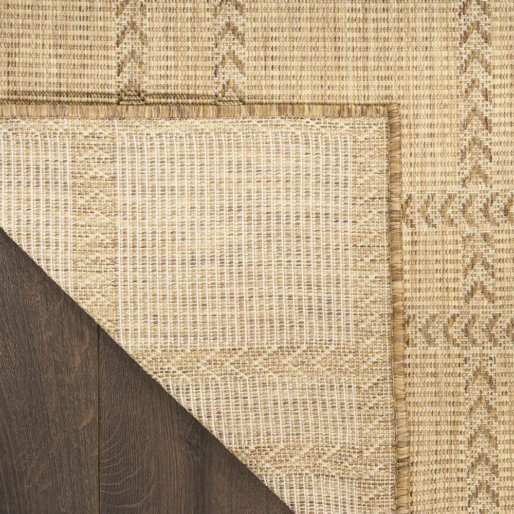 Nourison Horizon Indoor/Outdoor 5' x 7' Natural Modern Rug