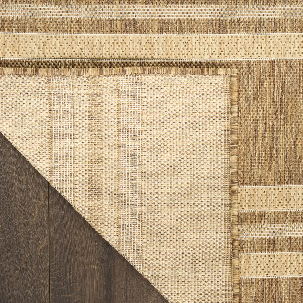 Nourison Horizon Indoor/Outdoor 4' x 6' Natural Modern Rug