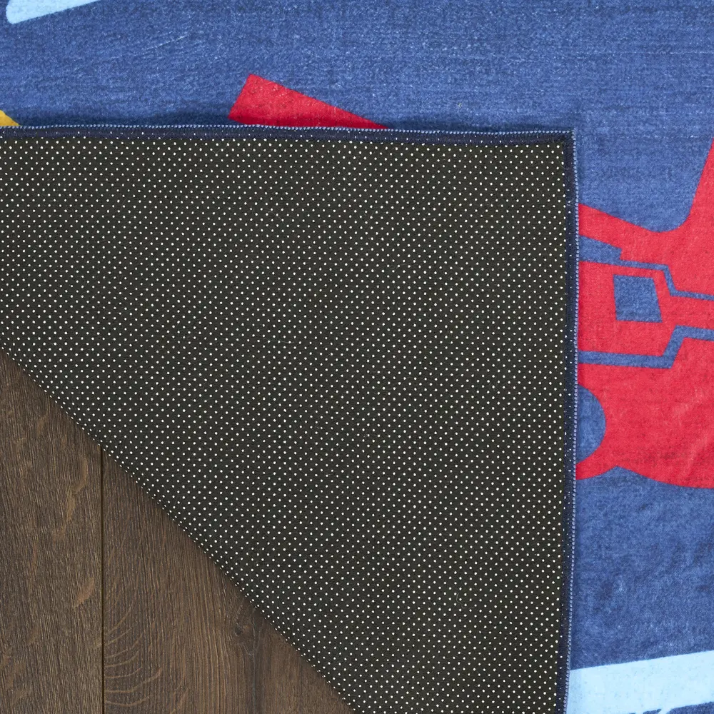 Nourison Imagination 4' x 6' Navy Multicolor Kids Indoor Rug