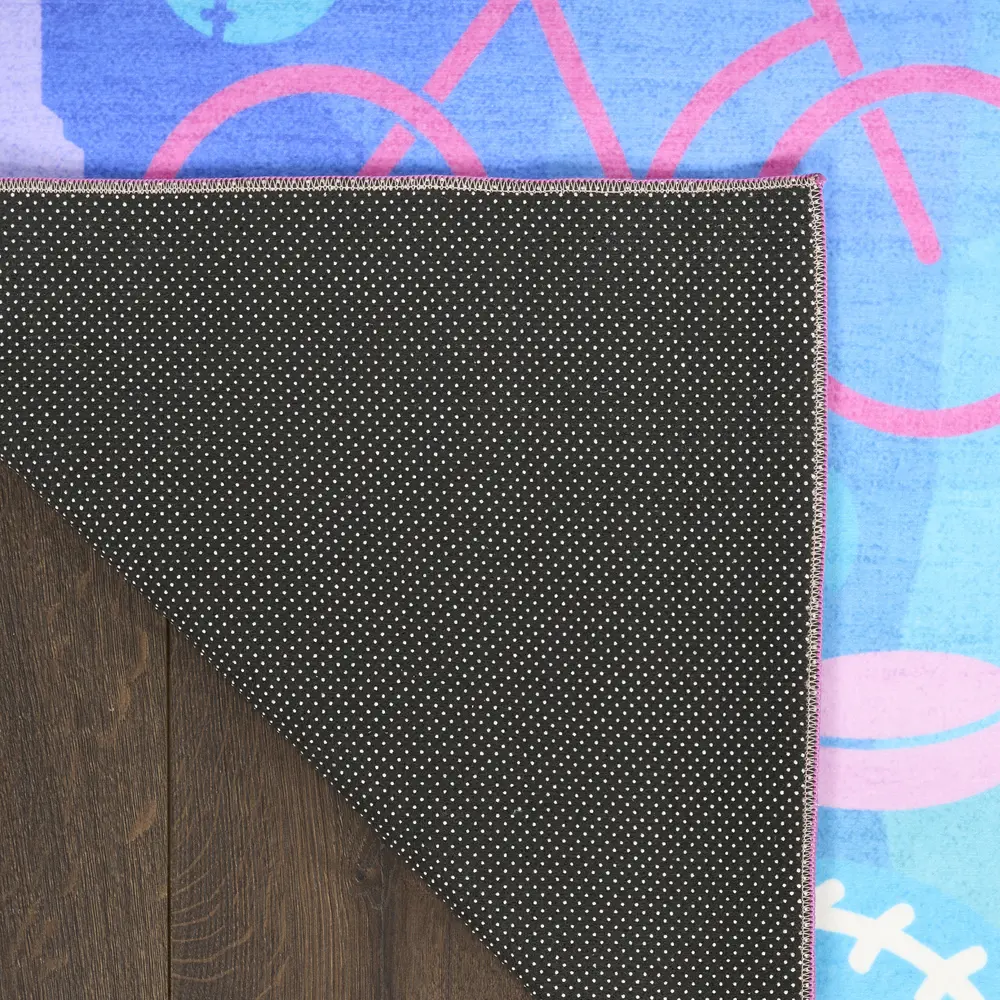 Nourison Imagination 4' x 6' Purple Kids Indoor Rug