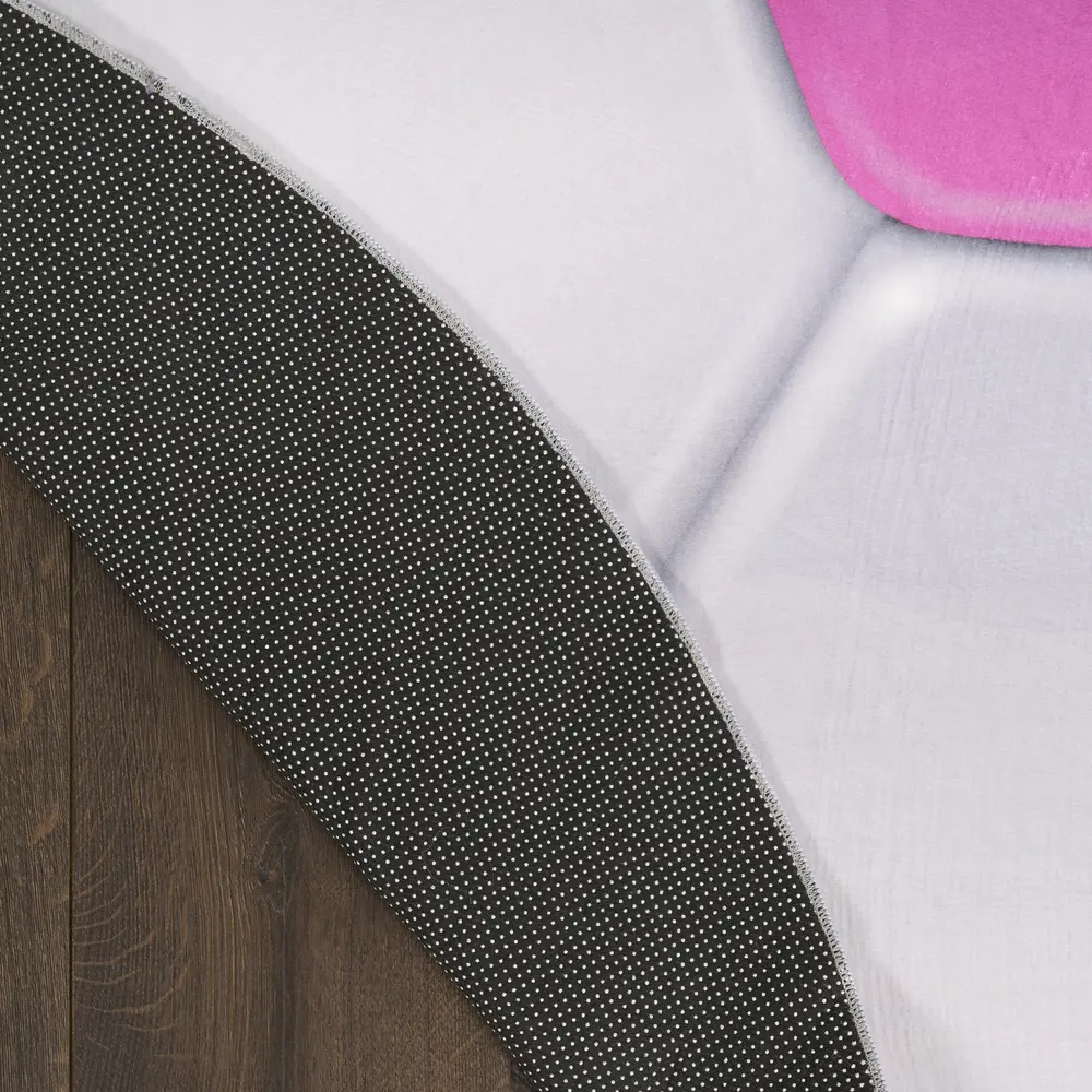 Nourison Imagination 5' x Round Pink Kids Indoor Rug