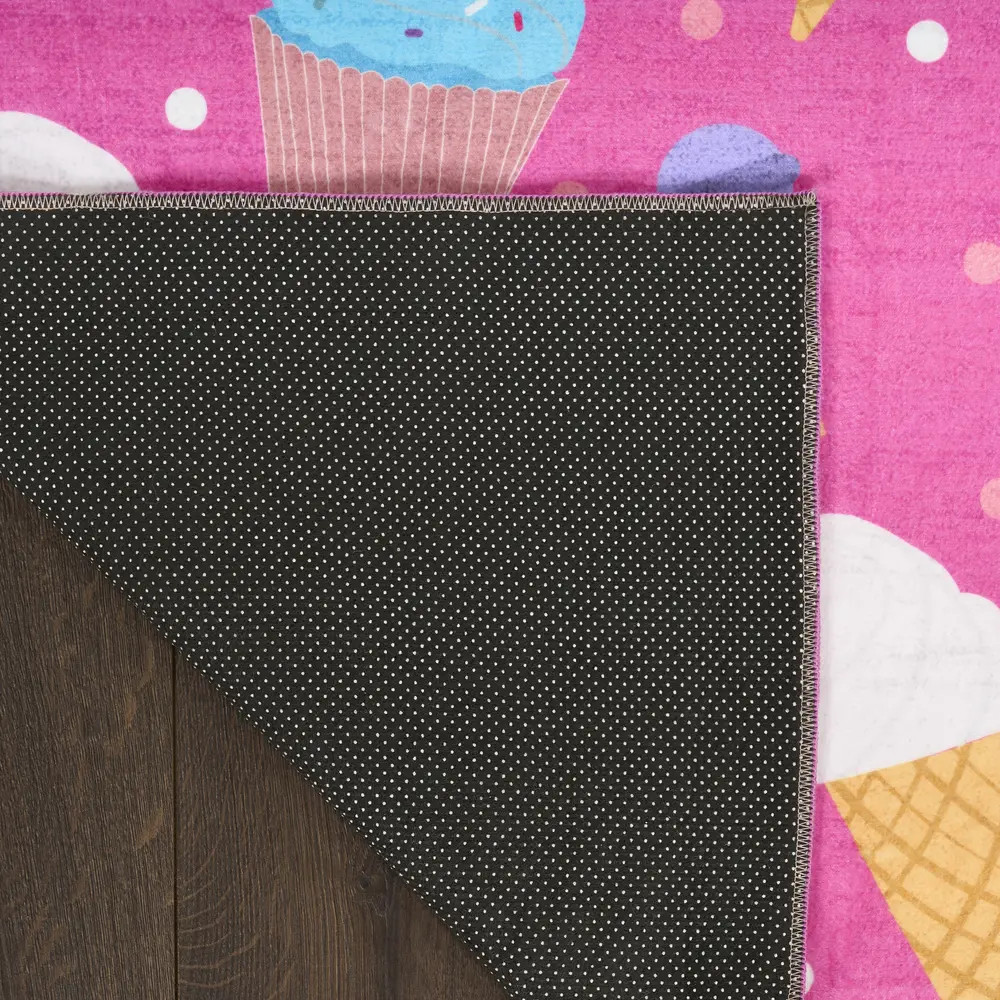 Nourison Imagination 5' x 7' Pink Multicolor Kids Indoor Rug