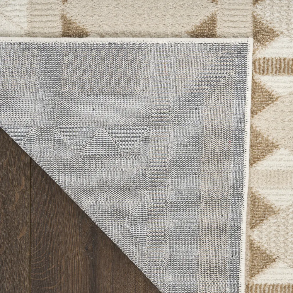 Nourison Nordic 8' x 10' Taupe Modern Indoor Rug
