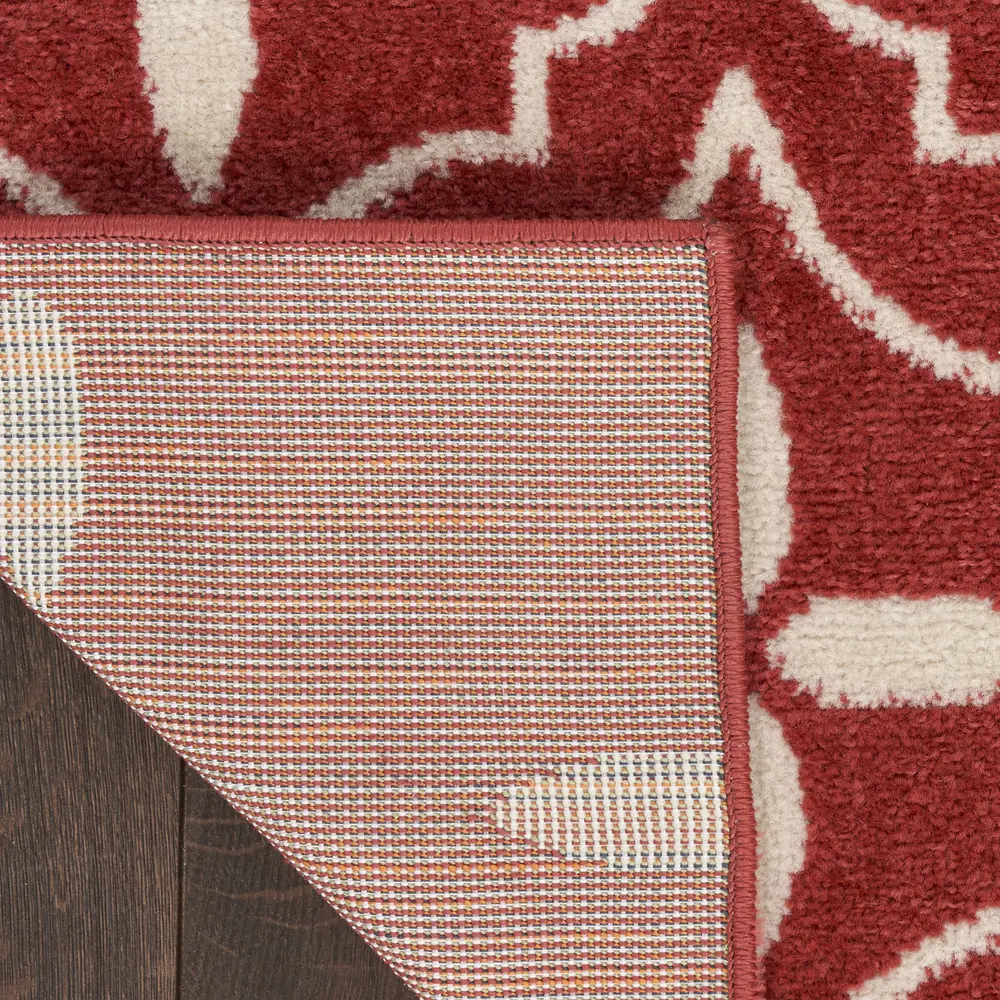 Nourison Essentials 6' x 9' Brick Ivory Modern Rug