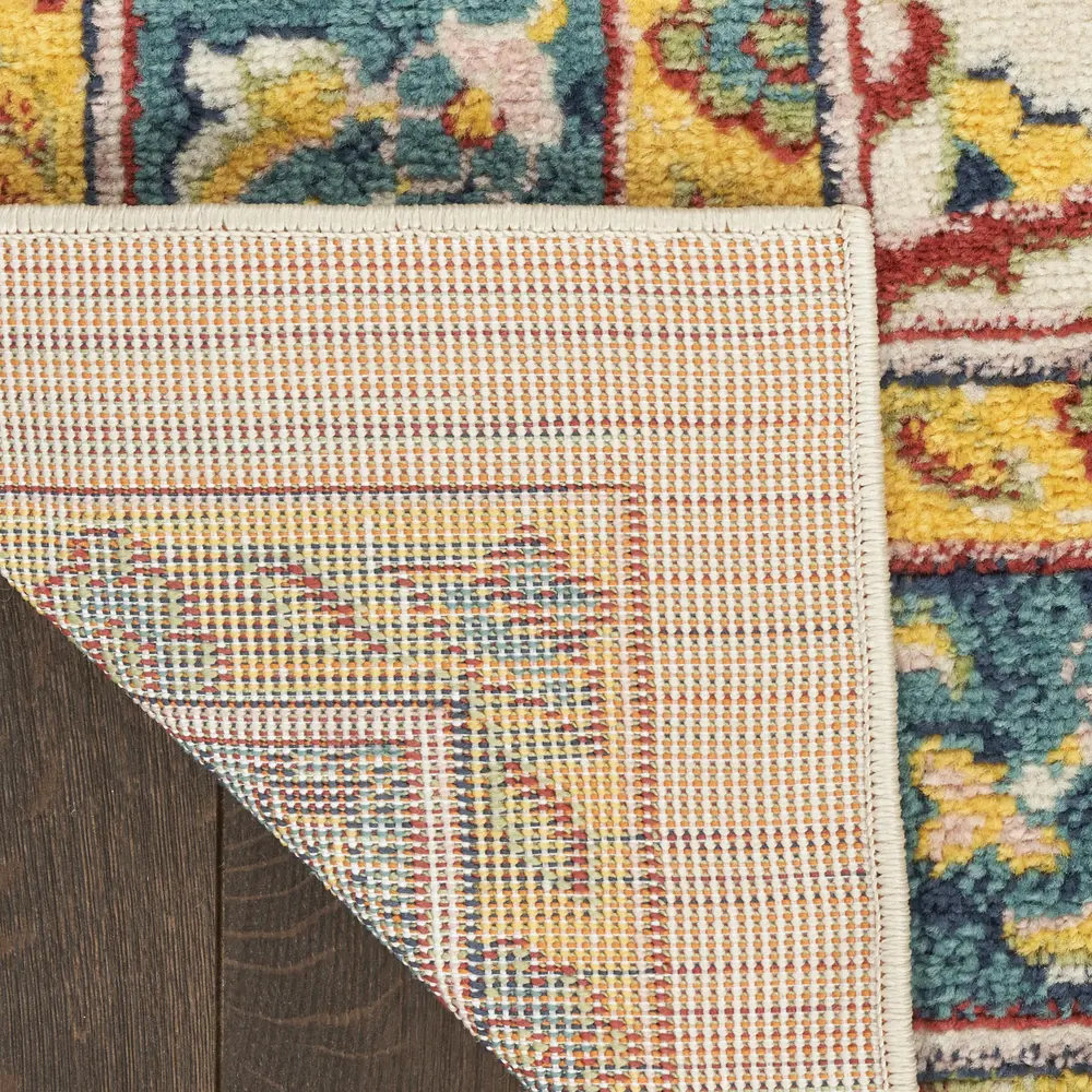 Nourison Essentials 6' x 9' Ivory Gold Vintage Rug