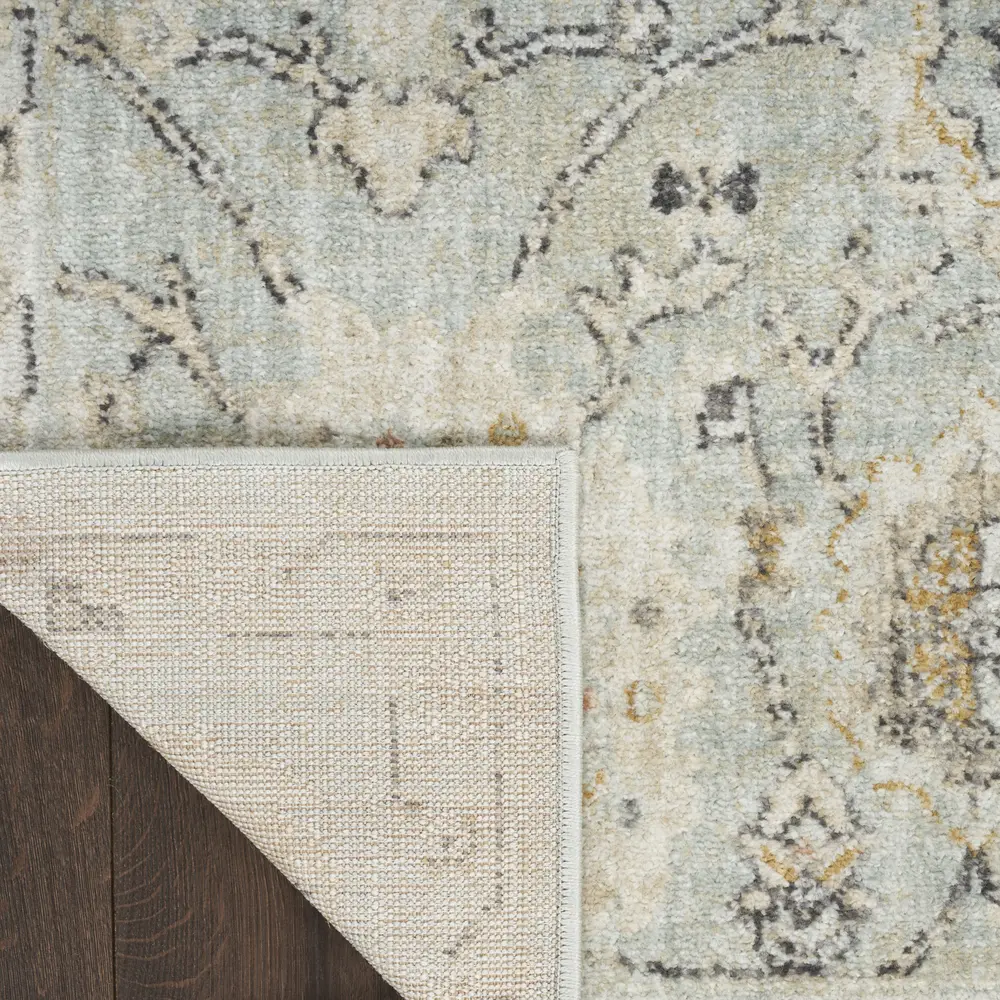 Nourison Oushak Home 6' x 9' Mint Vintage Indoor Rug