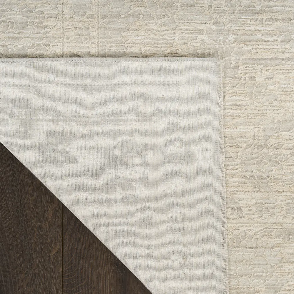 Nourison Outlines 10' x 13' Ivory Grey Vintage Indoor Rug