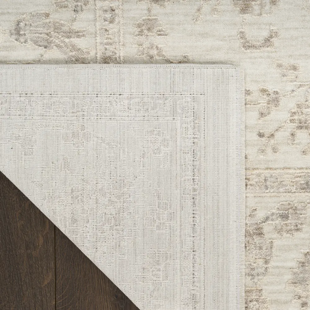 Nourison Outlines 9' x 12' Ivory Vintage Indoor Rug