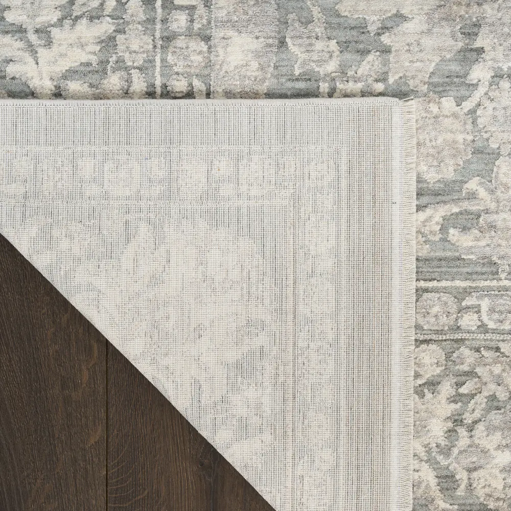 Nourison Outlines 6' x 9' Sage Ivory Vintage Indoor Rug