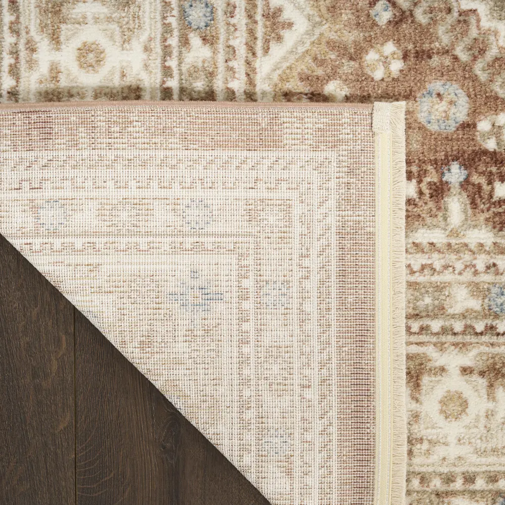 Nourison Pardis 4' x 6' Rust Vintage Indoor Rug