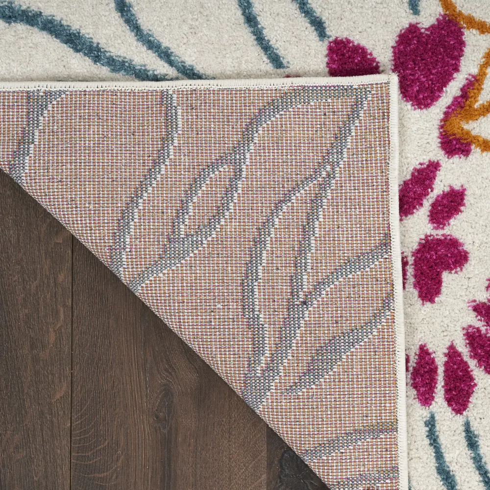 Nourison Passion 8' x 10' Ivory Multicolor Contemporary Indoor Rug