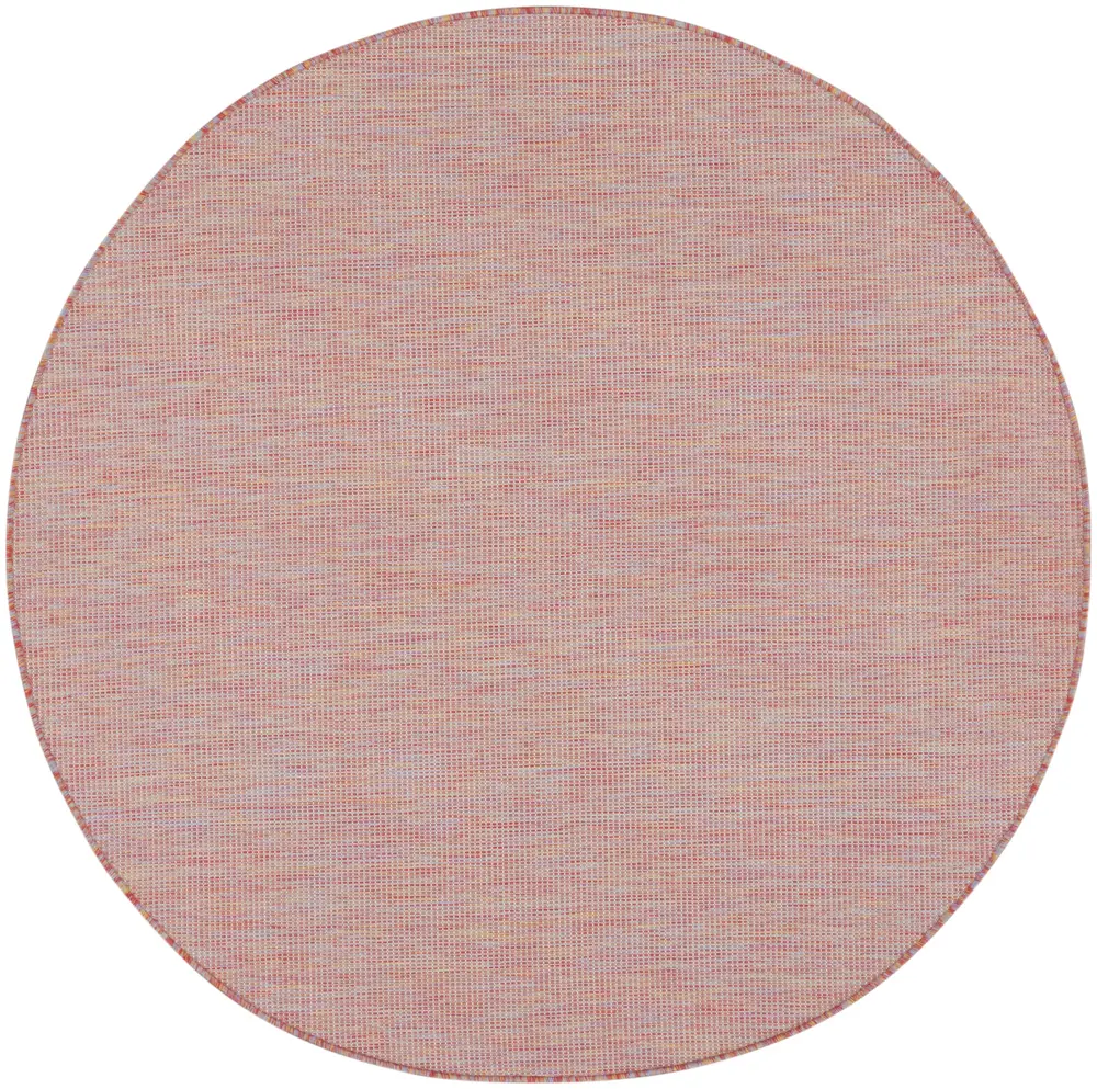 Nourison Positano 8' x Round Rainbow Modern Rug