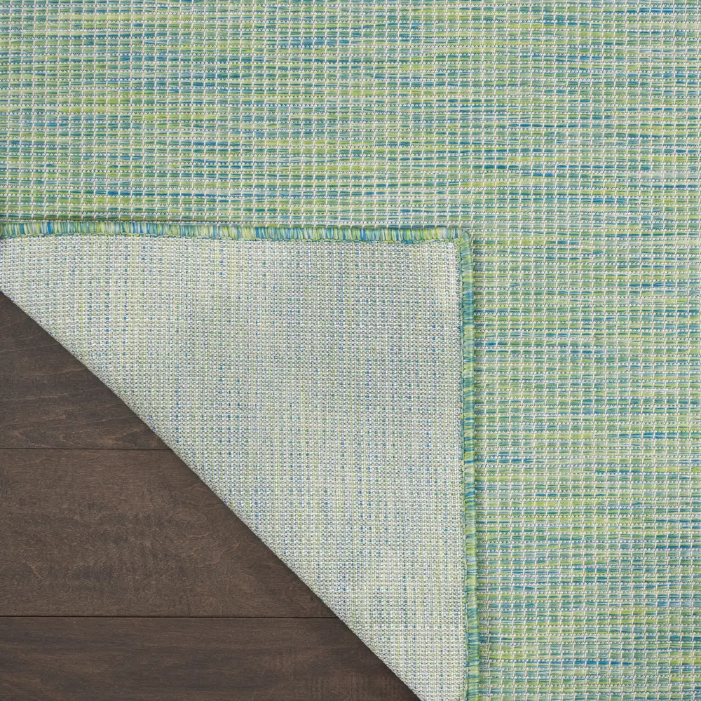 Nourison Positano 8' x 10' Blue Green Modern Rug