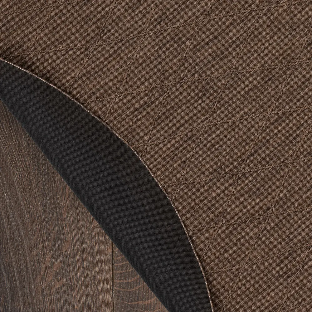 Nourison Practical Solutions 8' x Round Mocha Modern Rug