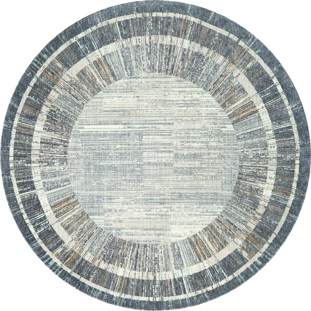 United Weavers Armada Victoria Grey Round Rug 7'11