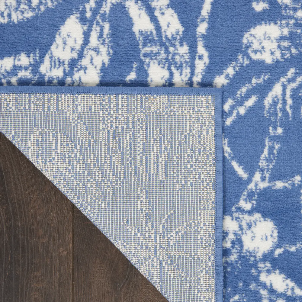 Nourison Whimsicle 4' x 6' Blue Farmhouse Indoor Rug